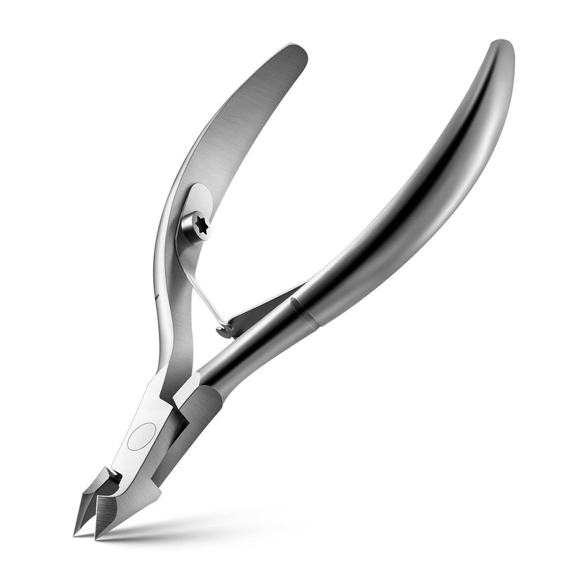FVION Precision Cuticle Clippers – Professional Cuticle Trimmer and Dead Skin Remover, Sharp Stainless Steel Nail Tool for Manicure and Pedicure - 5mm - Image 1